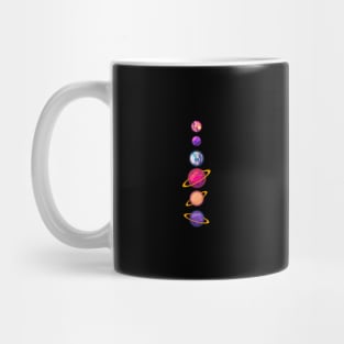 The Awesome Colorful Planets Of Solar System Funny Astronomy Mug